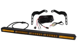Toyota Tundra LED Light Bar Kit - Diode Dynamics - SS30 Stealth - Amber - `14-`21